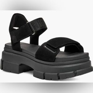 UGG WOMEN'S ASHTON SLIDE Black 9.5